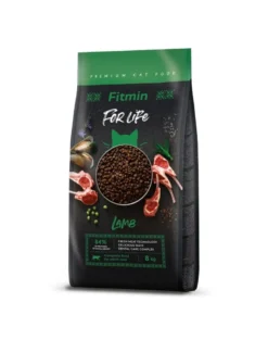 FITMIN Cat For Life Adult Lamb 8 kg alimento secco con agnello per gatti adulti
