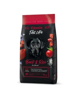 FITMIN Dog For Life Beef & Rice 12kg