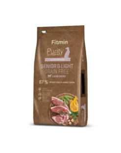 FITMIN Dog Purity Grain free senior & light lamb 12 kg
