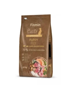 FITMIN Dog Purity rice puppy lamb & salmon 12 kg