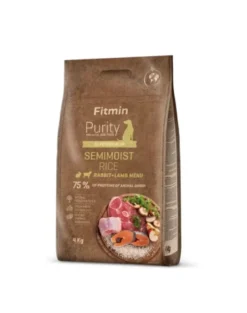 FITMIN Dog Purity rice semimoist rabbit & lamb 4kg