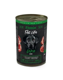 FITMIN For Life dog pate paté di agnello per cani 400 g