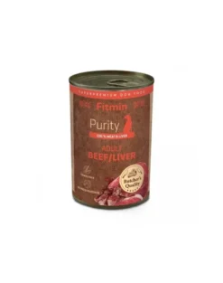 FITMIN Purity Adult Dog Beef with liver 400g manzo con fegato per cani