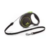 FLEXI Black Design S Cord 5 m green cordino automatico