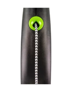 FLEXI Black Design S Cord 5 m green cordino automatico