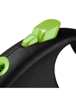 FLEXI Black Design S Cord 5 m green cordino automatico