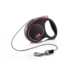 FLEXI Black Design XS Cord 3m pink guinzaglio automatico
