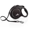 FLEXI Cordino automatico New Classic L strap 8 m Nero