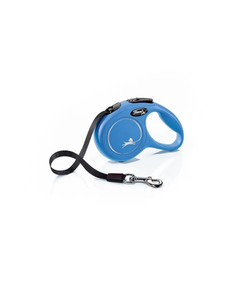 FLEXI Cordino New Classic blu XS Nastro 3m fino a 12kg