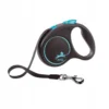 FLEXI guinzaglio automatico Black Design L strap 5 m blu