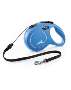 FLEXI Guinzaglio automatico New Classic M Corda 5 m Blu