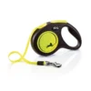 FLEXI Guinzaglio automatico NUOVO NEONm 5m cinghia