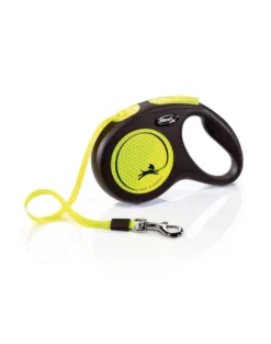 FLEXI Guinzaglio automatico NUOVO NEONm 5m cinghia