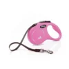 FLEXI Guinzaglio New Classic Fettuccia S 5m rosa