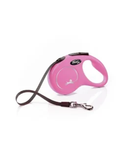 FLEXI Guinzaglio New Classic Fettuccia S 5m rosa