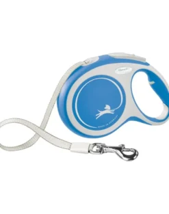FLEXI Guinzaglio New Comfort L Fettuccia 8 m blu