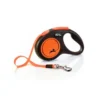 FLEXI New Neon S Tape 5m orange guinzaglio automatico