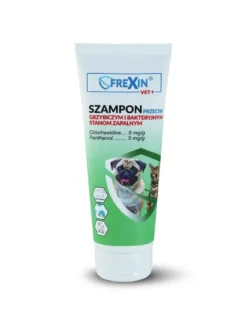 FREXIN Shampoo antifungino e antibatterico per cani e gatti 220g