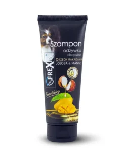 FREXIN Shampoo e balsamo 2 in 1 per cani Jojoba e Mango 220 g