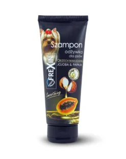 FREXIN Shampoo e balsamo 2 in 1 per cani Jojoba e Papaya 220 g