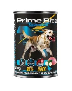 GAME DOG Prime Bite Anatra con zucchine 400g cibo umido per cani di ogni età