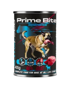 GAME DOG Prime Bite Manzo con carote 400g cibo umido per cani di ogni età