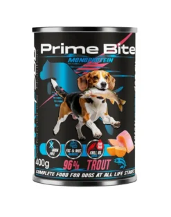 GAME DOG Prime Bite Trota con patata dolce 400g cibo umido per cani di tutte le età