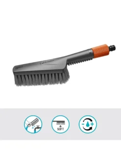 GARDENA Cleansystem spazzola manuale morbida S con ricariche di sapone