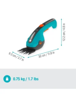 GARDENA Forbici a batteria per erba ClassicCut Li