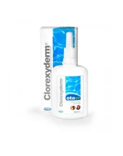 GEULINICX Clorexyderm Oto Piu 150ml per la cura delle orecchie per cani e gatti