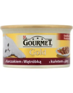 GOURMET Gold Bocconcini in salsa con pollo e fegato 85 g