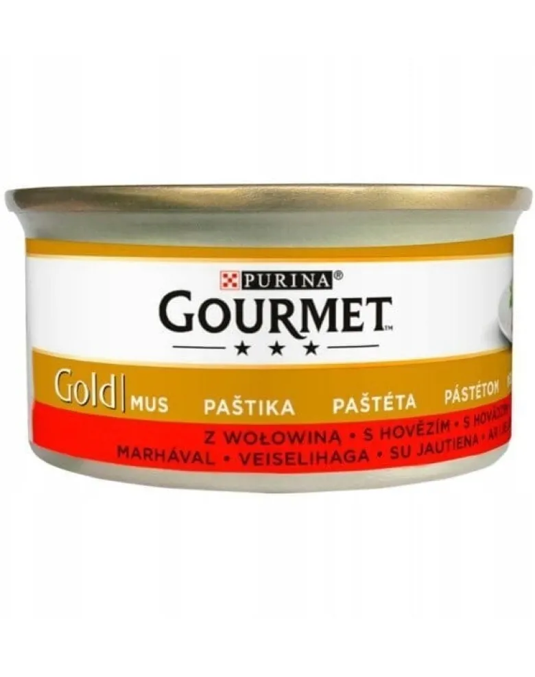 GOURMET Gold Mousse di manzo 85 g