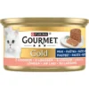 GOURMET Gold Mus con salmone 85g cibo umido per gatti