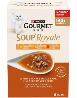 GOURMET Gold Pezzi in salsa 96x85g con manzo, salmone e pollo, tacchino e anatra, pollo e fegato, cibo umido per gatti