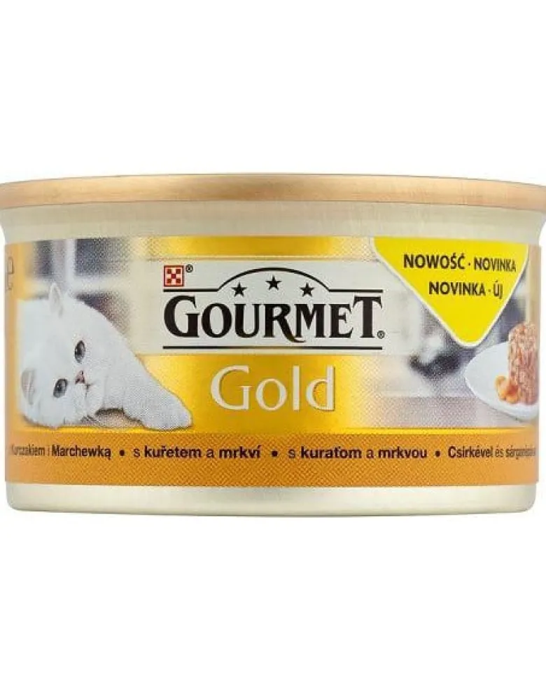 GOURMET Gold Savoury Cake Chicken and Carrot 85 g
