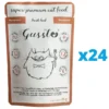 GUSSTO Cat Fresh Beef cibo umido per gatti manzo fresco 24x85 g