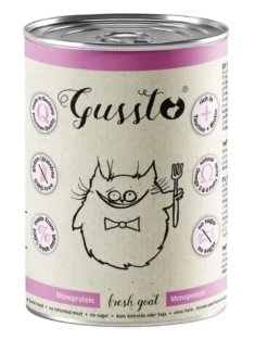 GUSSTO Cat Fresh Goat cibo umido per gatti con capra 400g