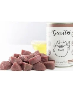 GUSSTO Cat Fresh Wild Boar cibo umido per gatti cinghiale 6x400 g