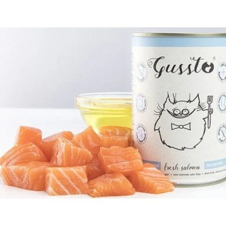GUSSTO Fresh Salmon - salmone fresco 6x400 g