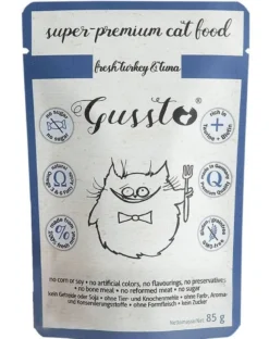 GUSSTO Fresh Turkey & Tuna carne fresca di tacchino con tonno85 g