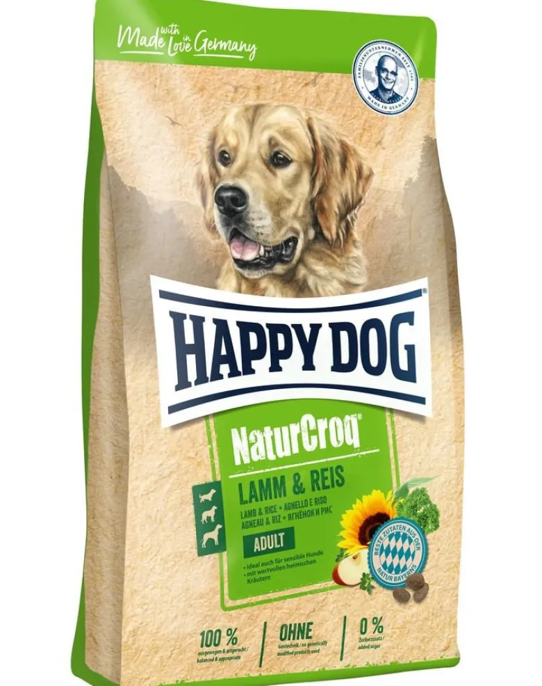 HAPPY DOG NaturCroq agnello e riso 15 kg