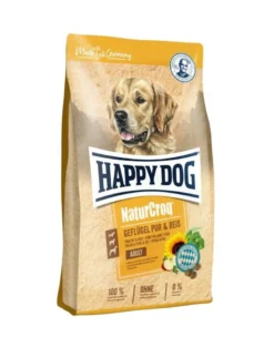 HAPPY DOG NaturCroq Pollame e riso 11 kg