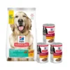 HILL'S Canine Adult Sensitive Stomach & Skin 14 kg + 3 scatolette GRATIS