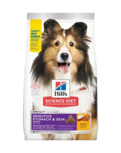 HILL'S Canine Adult Sensitive Stomach & Skin 14 kg + 3 scatolette GRATIS
