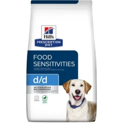 HILL'S Prescription Diet Canine d/d Sensibilità Alimentare Anatra e Riso 12 kg + 3 lattine GRATIS