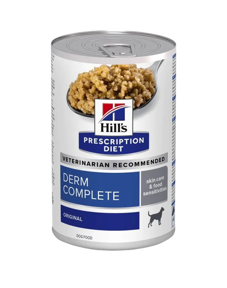 HILL'S Prescription Diet Canine Derm Complete cibo per cani370 g
