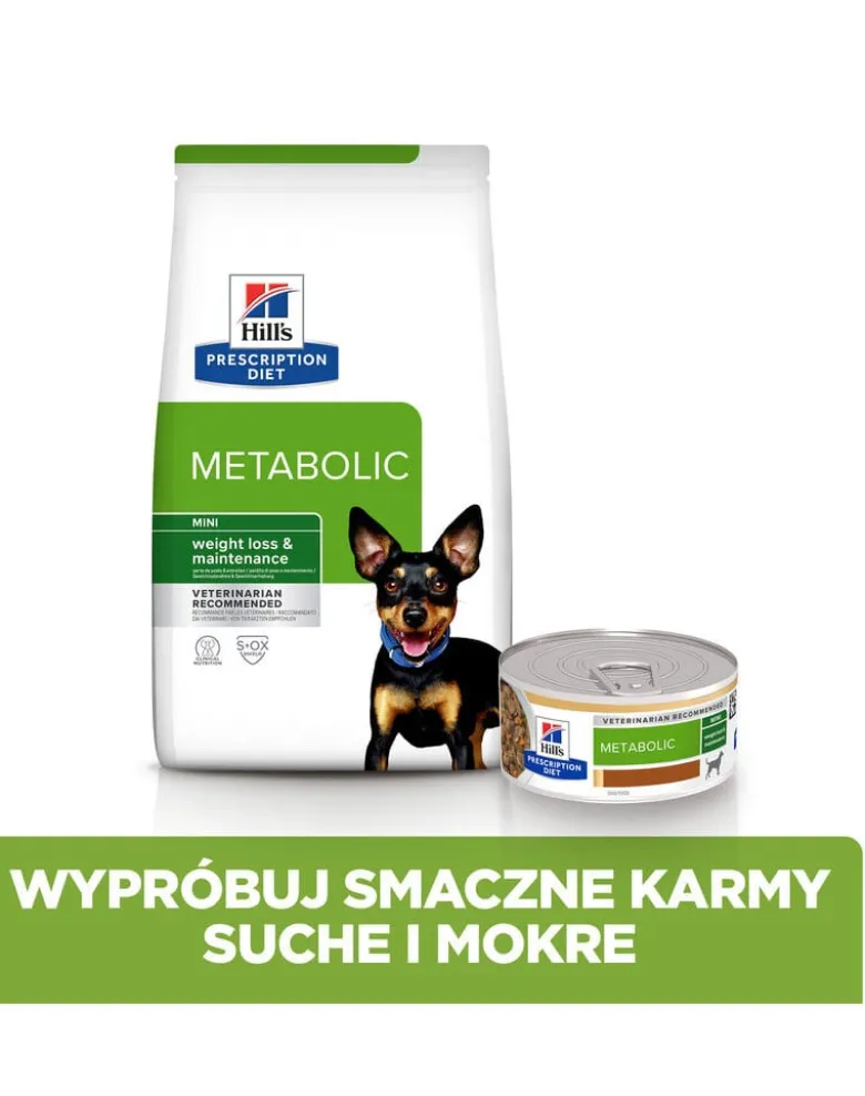 HILL'S Prescription Diet Canine Metabolic Mini 6kg