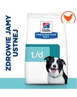 HILL'S Prescription Diet Canine t/d 4 kg alimenti per la salute orale del cane