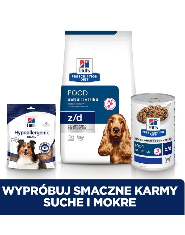 HILL'S Prescription Diet Canine z/d 370 g per le intolleranze alimentari