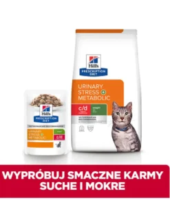 HILL'S Prescription Diet C/D Urinary Stress + Metabolic 3 kg